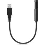 👉 Condensator zwart active Yanmai SF-558 Mini Professionele USB Studio Stereo Opnamemicrofoon, Kabellengte: 15 cm (Zwart)