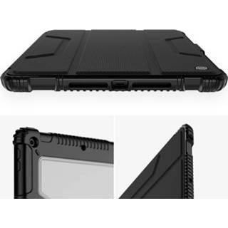 👉 Stand case geen opdruk IP certificering stuks volledig toestel bookcase zwart Nillkin Protective Standcase iPad 10.2 inch (2019) 6902048187214