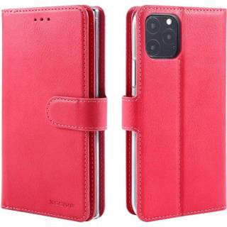 Portemonnee kunstleer walletcase roze stuks geen opdruk IP certificering FONU Wallet Case iPhone 11 Pro - 6013733761746