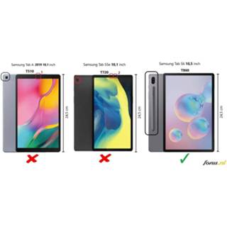 👉 Kunstleer Geen IP certificering bookcase roségoud opdruk volledig toestel stuks rosgoud FONU 360° Samsung Galaxy Tab S6 - 6011412321366