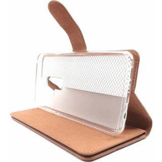 👉 Portemonnee kunstleer geen opdruk IP certificering walletcase stuks sand bruin FONU Wallet Case Samsung Galaxy S9 - 6013727498443