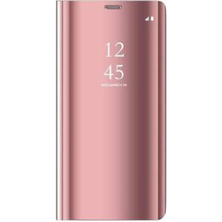 👉 Flip cover rose goud Samsung Galaxy S9 Luxury Mirror View - Gold 5712579928832 1518610493000