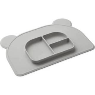 👉 Placemat grijs siliconen active Liewood Oliver | Dumbo Grey 5713370087940