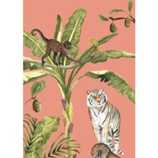 👉 Poster oranje &Ink Jungle A4 - Auteur: A-Journal 8719325945201