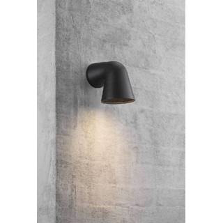 Wandlamp zwart Nordlux Front Single buiten - 5701581399082