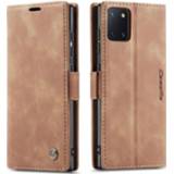 👉 Portemonnee bruin book CASEME Samsung Galaxy Note 10 Lite Retro Wallet Case - 8720007832696