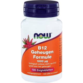 👉 NOW Foods B12 Geheugen Formule 1000 µg