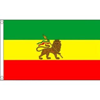 👉 Vlag Ethiopie met leeuw 90x150cm | Best Value 7435127450439