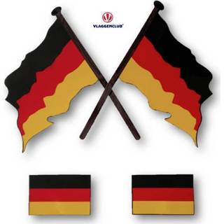 👉 Vlag Stickers Duitse 4 stuks 7430439282297
