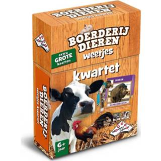 Boerderijdieren Weetjes Kwartet 8714649011182