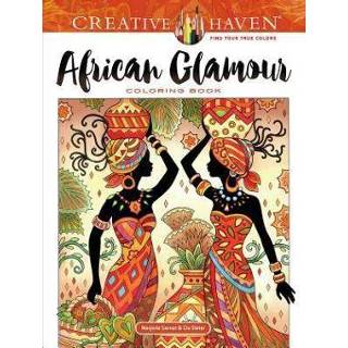 👉 Engels Creative Haven African Glamour Coloring Book 9780486821641