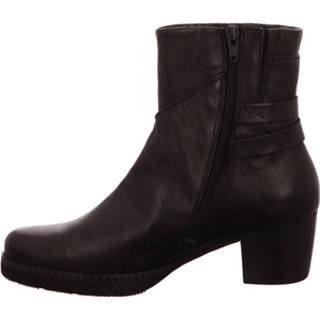 👉 Enkellaarzen buitenmateriaa leer vrouwen zwart Enkellaarsjes