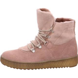 👉 Snowboots buitenmateriaa leer vrouwen rosa