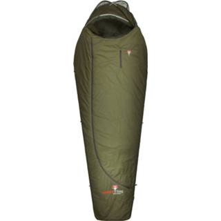 👉 Grüezi Bag - Biopod Wolle Survival - Synthetische slaapzak maat 185 cm, groen