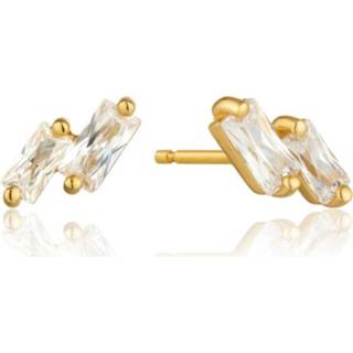 👉 Goudkleurige active Glow Stud Earrings van Ania Haie