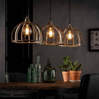 👉 Design hanglamp zilver metaal wandschakelaar Raw Industrial a+ active Meer Levi 7432233257259