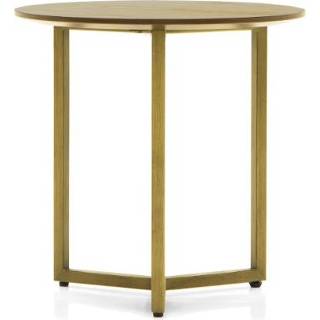 👉 Bijzettafel bruin hout Retro Revival active SMAQQ Mace 45 8720094849461