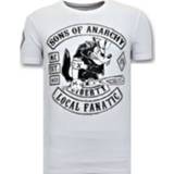 👉 Shirt XL male wit T Sons of Anarchy MC