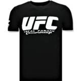Shirt XL male zwart T-shirt UFC Championship