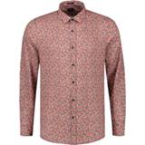 👉 Overhemd XL m male roze Regular Fit Print 303304 - 434