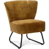 👉 Fauteuil goud fluweel Roby - velvet Leen Bakker