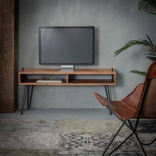 👉 Design TV meubel bruin hout Raw Industrial active Meer Crateris 7432233252278