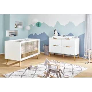 👉 Commode jongens wit Pinolino Bed en extra breed 2-delig 4035769050337