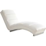 👉 Relaxfauteuil wit PU leder Artistiq 'Sheri' PU, kleur 4251744800876