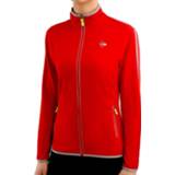 Trainings jack XS rood vrouwen Dunlop Knitted Trainingsjack Dames 45566904669