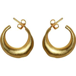 👉 Onesize vrouwen geel Huggie Hoops 4752226001489