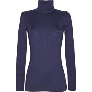 👉 L vrouwen blauw Turtleneck - Adw0335 / K0055-50