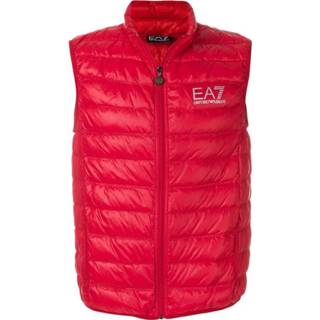 👉 XL male rood EA7 Coats Down Coat