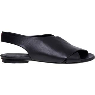 👉 Sandaal vrouwen zwart Flat sandal