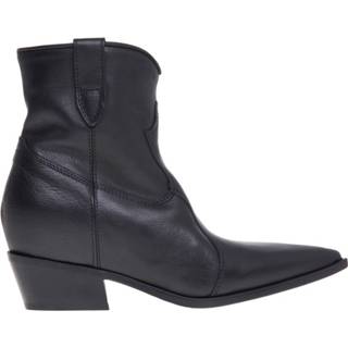 👉 Vrouwen zwart Texan ankle boot