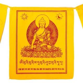 👉 Boeddha katoen Tibetaanse Gebedsvlaggen Shakyamuni 8720088293546