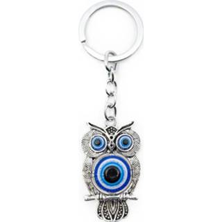 👉 Sleutelhanger metaal Bescherming Uil 7448151118190