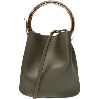 👉 Schoudertas onesize vrouwen groen Shoulder bag with decorative handle 8050267712903