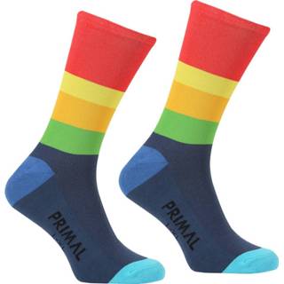 👉 Sock mannen multi Primal Stripe Socks - Sokken