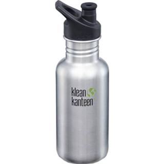 👉 Unisex zilver Klean Kanteen Classic Single Wall Bottle 532ml brushed stainless 763332037501