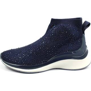 👉 Enkellaarzen buitenmateriaa synthetisch vrouwen blauw Enkellaarsjes