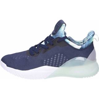 👉 Sneakers buitenmateriaa synthetisch vrouwen blauw laag