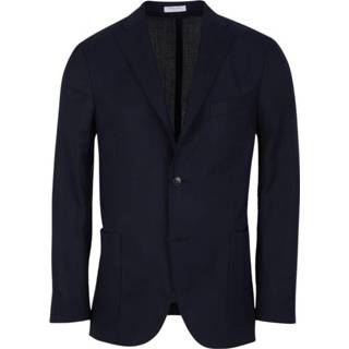 👉 Blazer male blauw Straight Wool 1591243665662