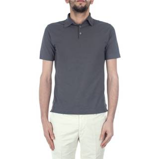 👉 Poloshirt male grijs Polo shirt