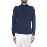 👉 Poloshirt male blauw Polo shirt