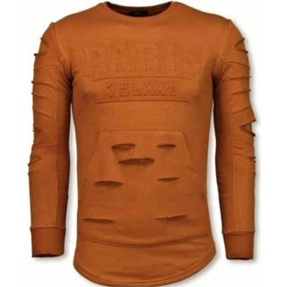 👉 Sweater XL male oranje Damaged