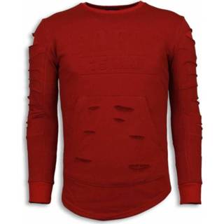👉 Sweater XL male rood Damaged