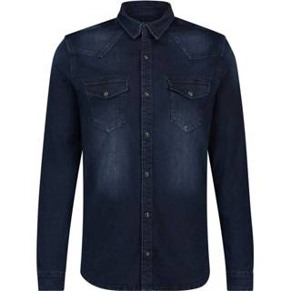 👉 Denim overhemd XL male blauw 20010216 35