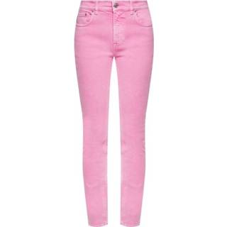 👉 Skinnyjeans W25 W28 W26 W27 vrouwen roze Skinny jeans