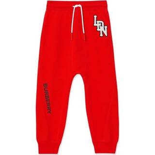 👉 Sweatshirt male rood trousers with printed logo