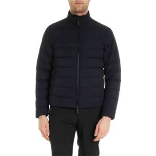 👉 Downjacket male blauw Down Jacket